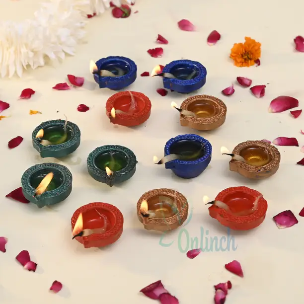 Traditional Diya Set